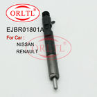 Auto Fuel Injector EJBR01801A (8200365186) Delphi Common Rail Injection EJB R01801A , EJBR0 1801A For NISSAN ALMERA